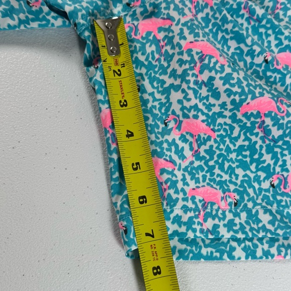 Chubbies The Domingos Are For Flamingos Lined Classic Swim Trunk Lined Size L - Picture 9 of 10